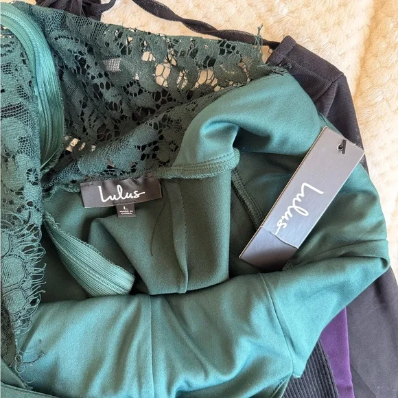 Lulu's Only Want You Lace Bodycon Midi Dress - Picture 8 of 10